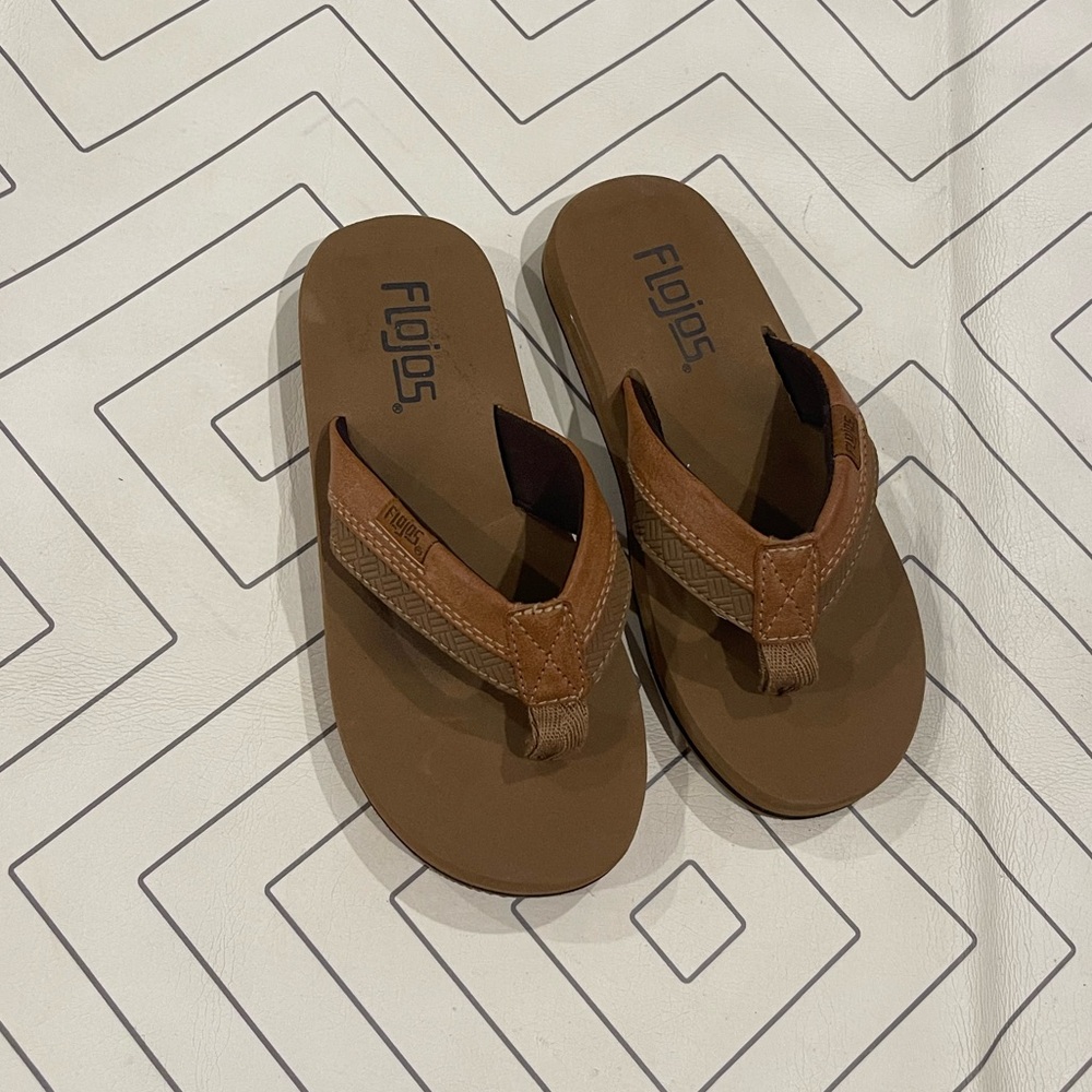 Flojos Brown Flip Flops